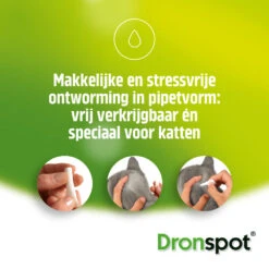 Dronspot Spot On Ontwormingsdruppels Kat 2,5 - 5 Kg -Dierenbenodigdheden Winkel 1002870 2