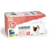 8x Yarrah Bio Kattenvoer Multipack Paté Graanvrij Zalm - Zeewier