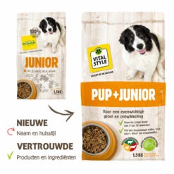 VITALstyle Hondenvoer Puppy - Junior -Dierenbenodigdheden Winkel 1006267 3