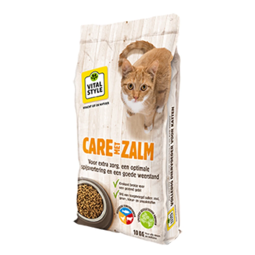 VITALstyle Kattenvoer Care Zalm 4 VITALstyle Kattenvoer Care Zalm - Afbeelding 2