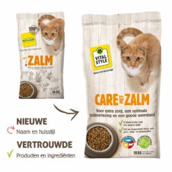 VITALstyle Kattenvoer Care Zalm 7 VITALstyle Kattenvoer Care Zalm -Dierenbenodigdheden Winkel 1006311 3