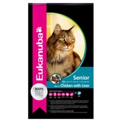 Eukanuba Kat Top Condition 7+ Senior Kip - Lever
