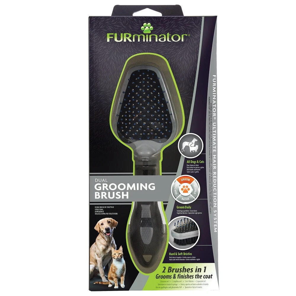 Furminator Grooming Dog En Cat Dual Brush 3 Furminator Grooming Dog En Cat Dual Brush