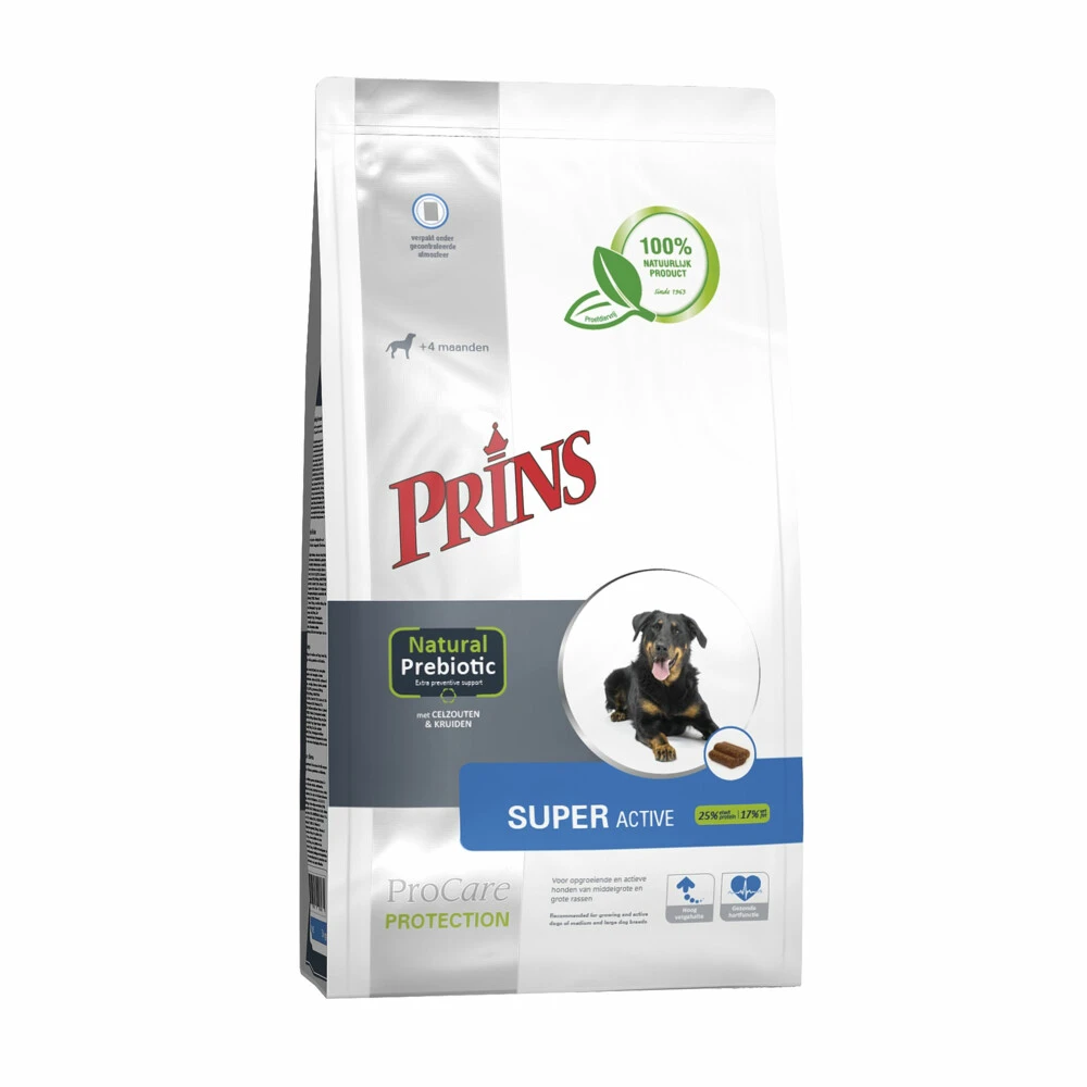 Prins ProCare Protection Super Active Hondenvoer 3 Prins ProCare Protection Super Active Hondenvoer