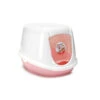 Beeztees Kattenbak Kitten Duchesse Roze - Wit -Dierenbenodigdheden Winkel 1017129