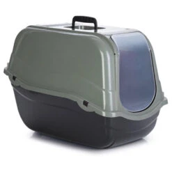 Beeztees Kattenbak Romeo Eco Groen - Zwart