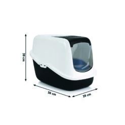 Beeztees Kattenbak Nestor Zwart - Wit -Dierenbenodigdheden Winkel 1017178 3