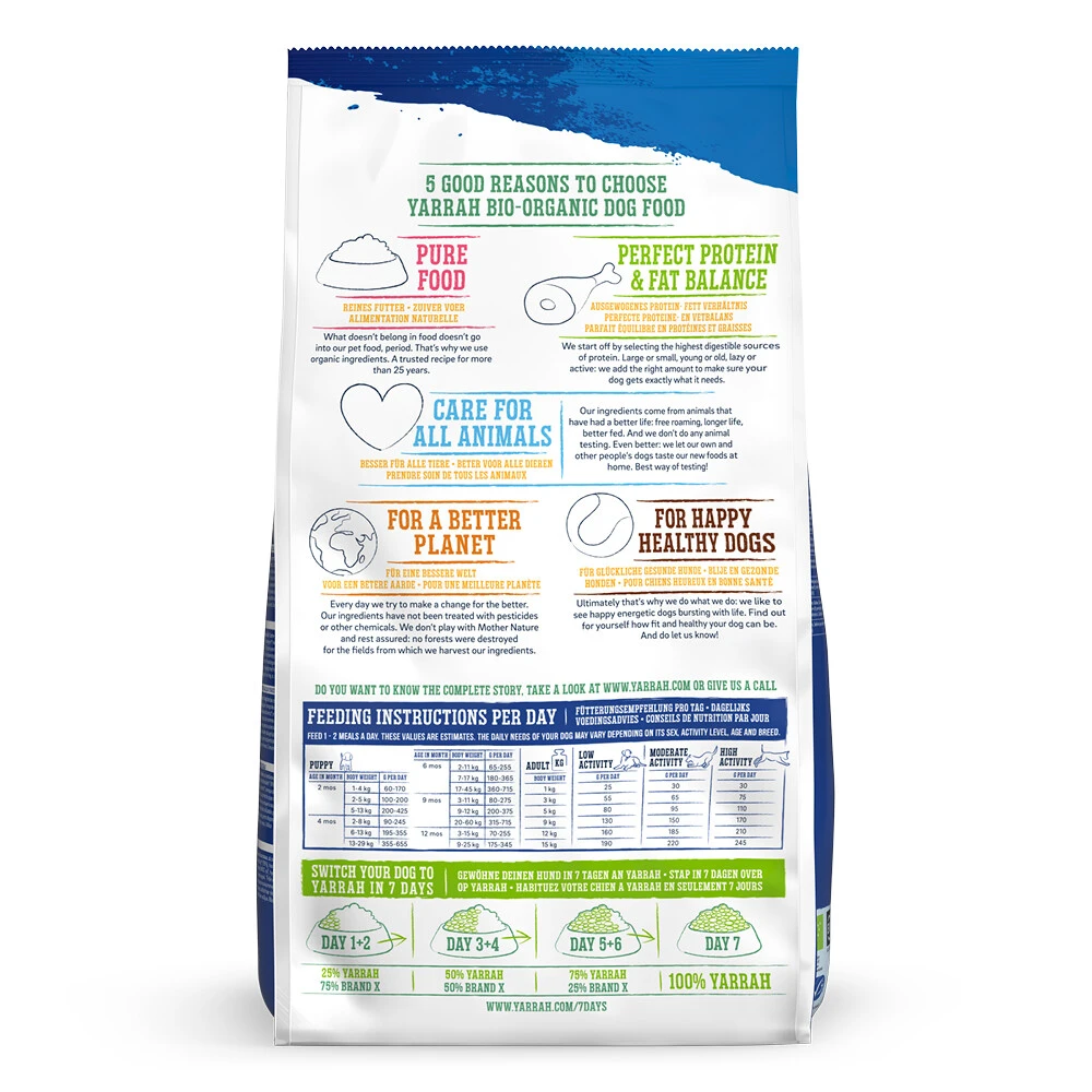 Yarrah Bio Hondenvoer Adult Small Breed Kip 4 Yarrah Bio Hondenvoer Adult Small Breed Kip - Afbeelding 2