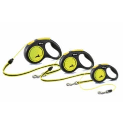 Flexi Rollijn New Neon Cord Geel -Dierenbenodigdheden Winkel 1031149 3