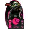 Flexi Rollijn New Neon Tape Roze -Dierenbenodigdheden Winkel 1031158