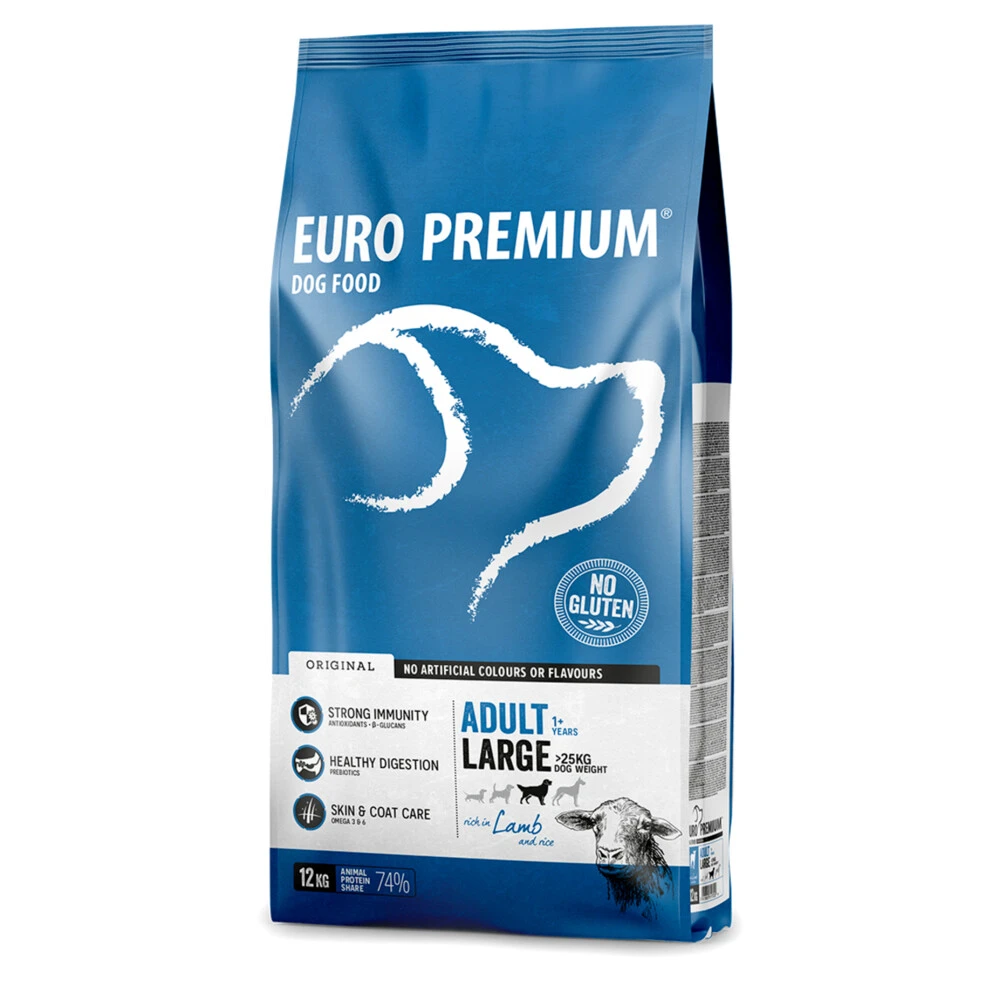 Euro-Premium Adult Large Lam - Rijst 4 Euro-Premium Adult Large Lam - Rijst - Afbeelding 2
