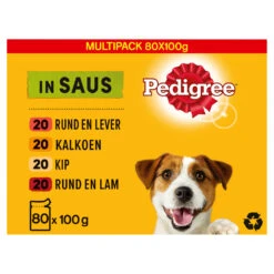Pedigree Adult Maaltijdzakjes Vlees In Saus -Dierenbenodigdheden Winkel 1035894 3