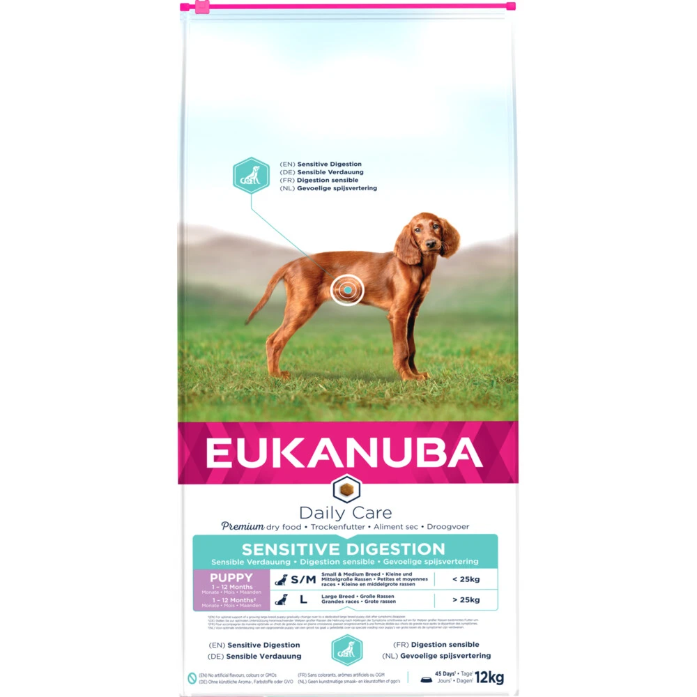 Eukanuba Daily Care Sensitive Digestion Puppy 3 Eukanuba Daily Care Sensitive Digestion Puppy