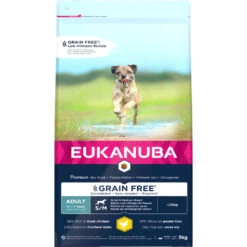 Eukanuba Dog Adult Grainfree Chicken Small - Medium