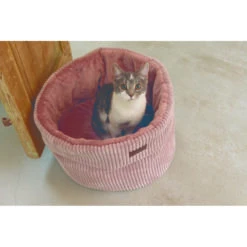 Designed By Lotte Kattenmand Ribbed Roze 10 Designed By Lotte Kattenmand Ribbed Roze -Dierenbenodigdheden Winkel 1040289 3