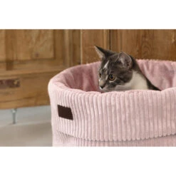 Designed By Lotte Kattenmand Ribbed Roze 13 Designed By Lotte Kattenmand Ribbed Roze -Dierenbenodigdheden Winkel 1040289 6