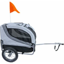 Boon Fietskar Runner 1 Licht Grijs - Grijs -Dierenbenodigdheden Winkel 1040966 3