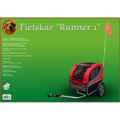 Boon Fietskar Runner 1 Licht Grijs - Grijs -Dierenbenodigdheden Winkel 1040966 4