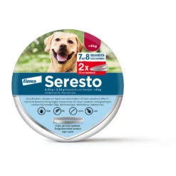 Seresto Anti Teken En Vlooien Halsband Hond 2-Pack Vanaf 8 Kg