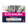 4x Eukanuba Lams Pate Graanvrij Senior Kat Multi-Pack