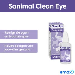 Sanimal Clean Eye Oogreiniger -Dierenbenodigdheden Winkel 700376 4