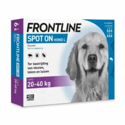 Frontline Spot On Anti Vlooien En Teken Druppels Hond 20 - 40 Kg