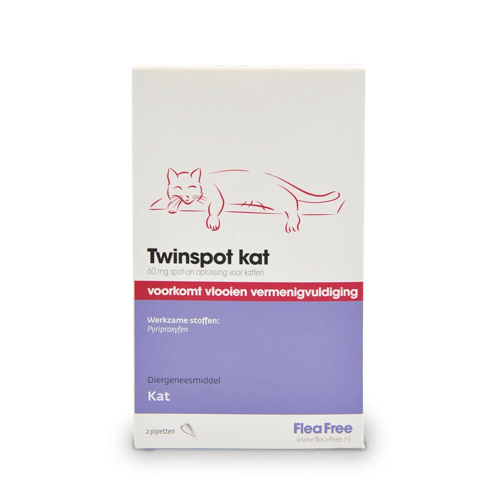 Flea Free Twinspot Anti Vlooiendruppels Kat Vanaf 1 Kg 3 Flea Free Twinspot Anti Vlooiendruppels Kat Vanaf 1 Kg