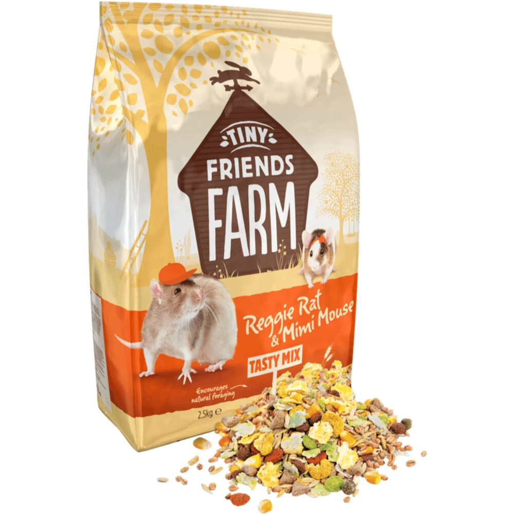 Tiny Friends Farm Reggie Rat & Mimi Mouse 4 Tiny Friends Farm Reggie Rat & Mimi Mouse - Afbeelding 2