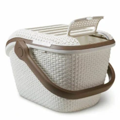 Curver Cat Carrier Mocca - Creme 8 Curver Cat Carrier Mocca - Creme -Dierenbenodigdheden Winkel 951454 3