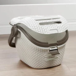 Curver Cat Carrier Mocca - Creme 9 Curver Cat Carrier Mocca - Creme -Dierenbenodigdheden Winkel 951454 4