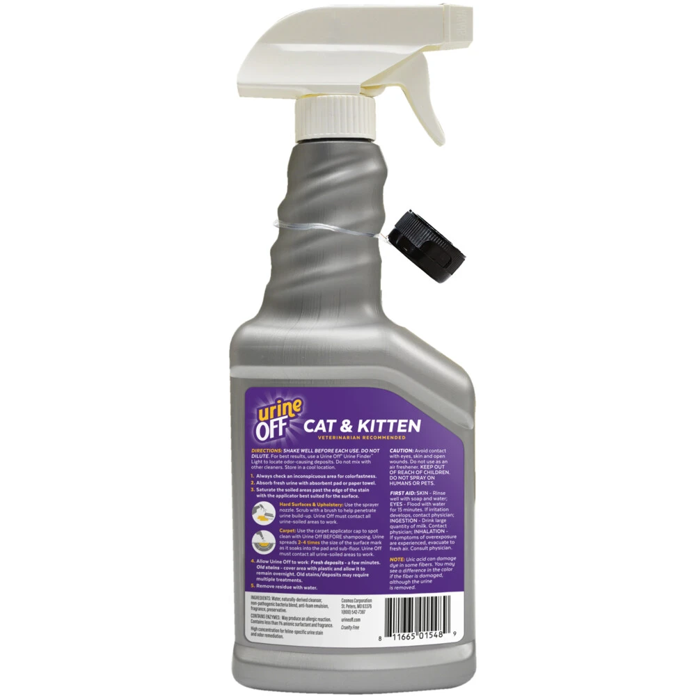 Urine Off Kat - Kitten Spray 4 Urine Off Kat - Kitten Spray - Afbeelding 2