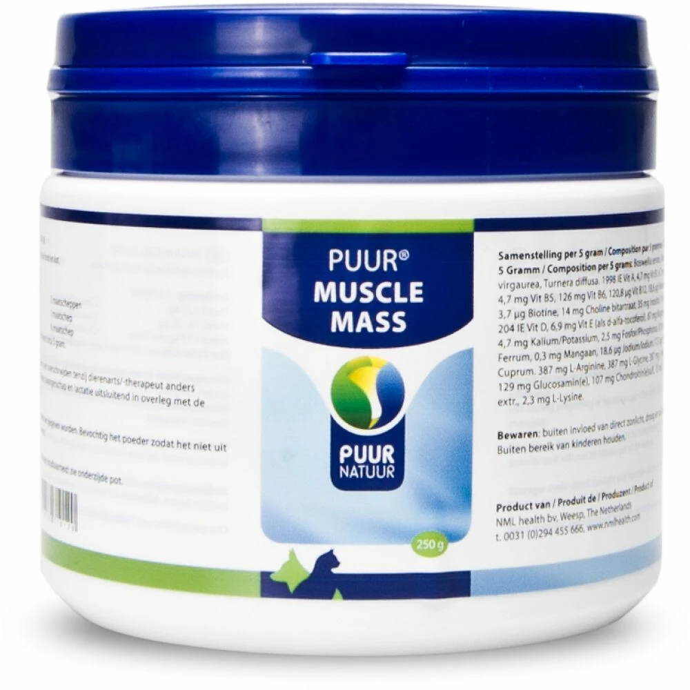 PUUR Muscle Mass Hond - Kat 3 PUUR Muscle Mass Hond - Kat