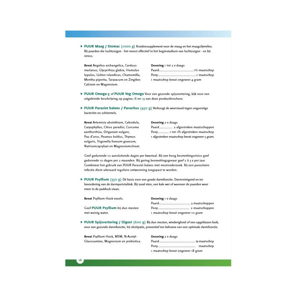 PUUR Stomac Paard - Pony 4 PUUR Stomac Paard - Pony - Afbeelding 2