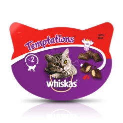 8x Whiskas Snack Temptations Rund