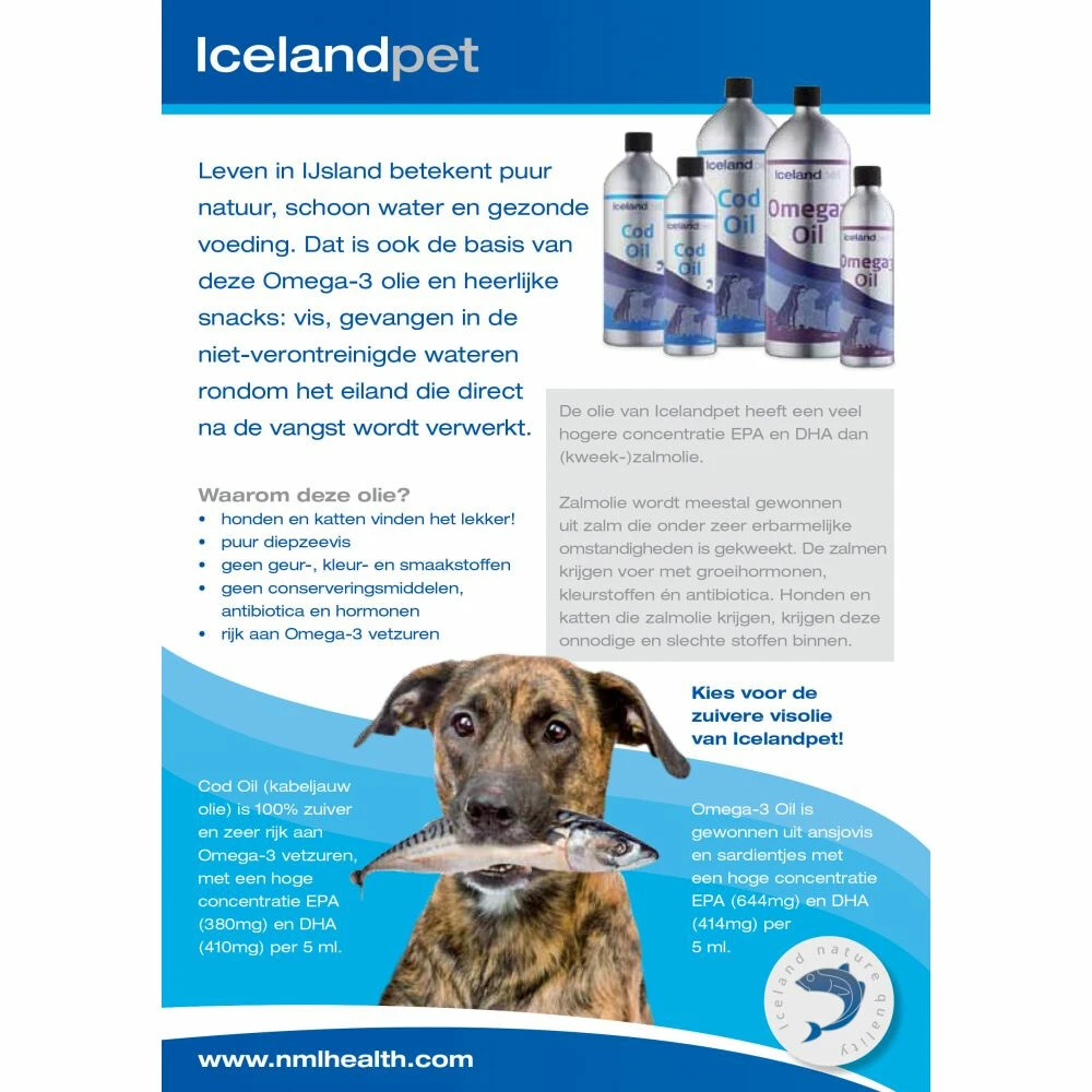 Icelandpet Omega 3 Oil 4 Icelandpet Omega 3 Oil - Afbeelding 2