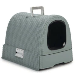 Curver Kattenbak Misty Blue