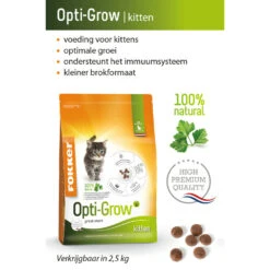 Fokker Opti Grow Kitten Kattenvoer Gevogelte -Dierenbenodigdheden Winkel 983741 3