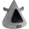 Letu0027s Sleep Pet Cave TeePee Grijs -Dierenbenodigdheden Winkel 989823