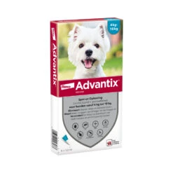 Advantix Spot On 100 Anti Vlooien En Teken Druppels Hond 4 - 10 Kg