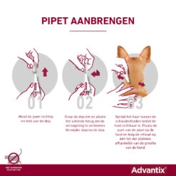 Advantix Spot On 100 Anti Vlooien En Teken Druppels Hond 4 - 10 Kg -Dierenbenodigdheden Winkel 992618 3