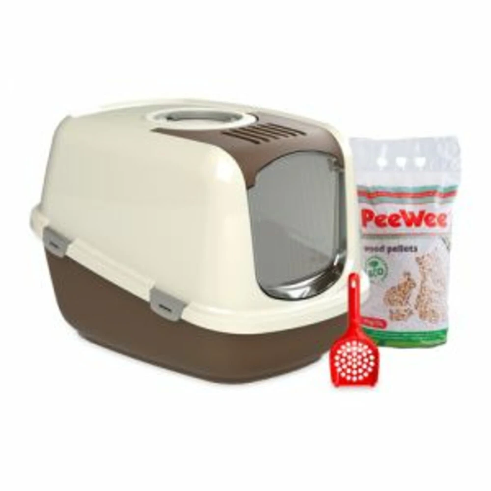 PeeWee Startpakket EcoDome Bruin - Beige 3 PeeWee Startpakket EcoDome Bruin - Beige
