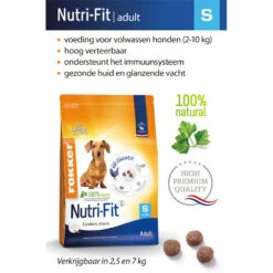Fokker Hondenvoer Nutri-Fit S -Dierenbenodigdheden Winkel 997550 2